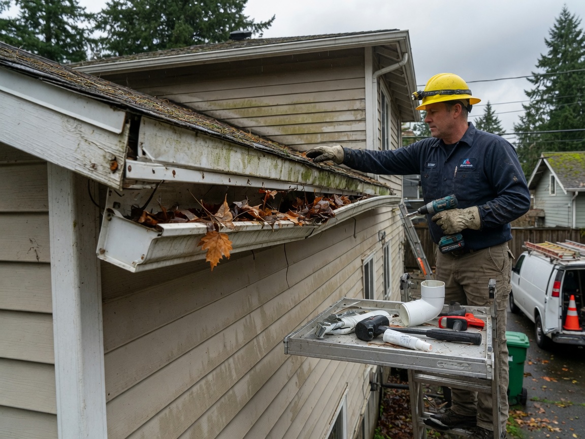 Gutter & Downspout Repair in Everett, WA